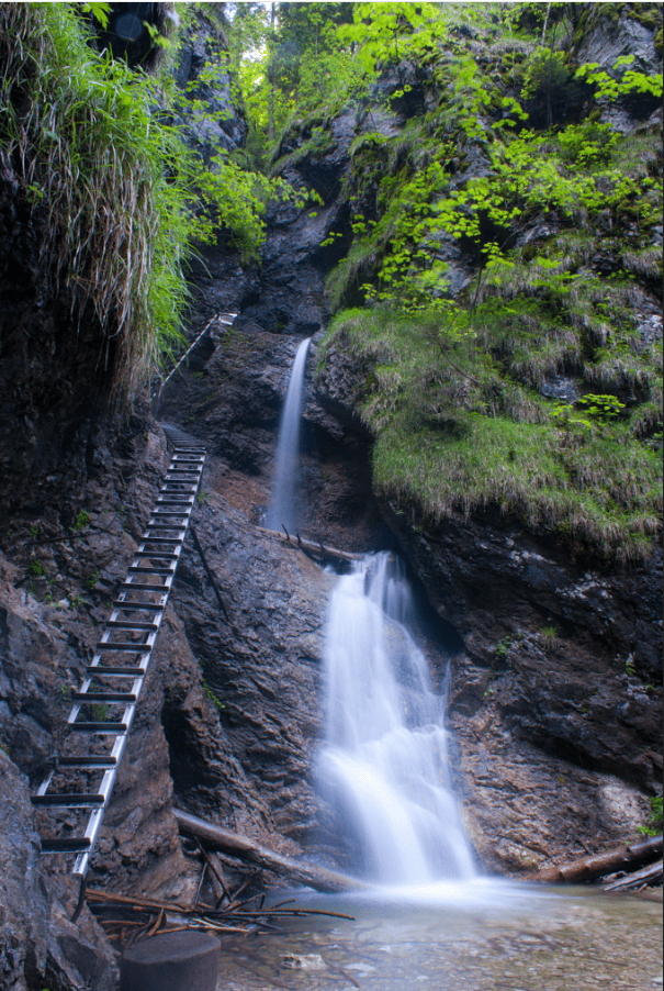 Hiking tour Ferrata Sucha Bela in Slovak Paradise