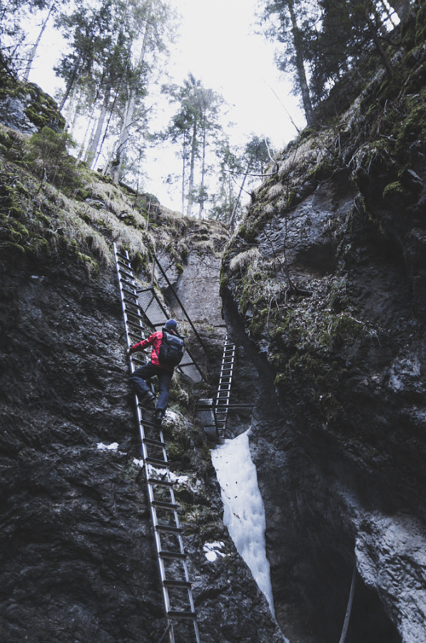 One day hike -  Ferrata Kysel in Slovak Paradise